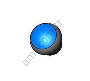 Ball Return, Blue Push Button Switch_252001097 Buton, Mavi