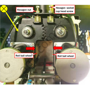 Gun Motor L Fixed Plate_Z116-121-000/20241833016 Zombie Night, X, Top Fırlatma Motor Tutucu, Sol