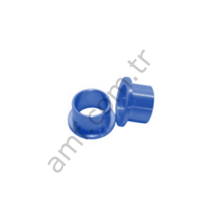 Flange Bushing,0.50x0.63x0.75__MRD900208120-T Pbl Avara Kasnağı Flanşlı Burcu, Teflon 070-011-131 için.