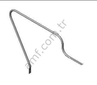 HandRail 90XL_090005118 İki Makine Arası Merdiven Sonu Kolu