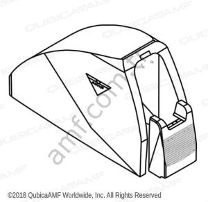C90 Ball Return Hood Assembly_252001133 Ball Return, C90,  Kapak Seti