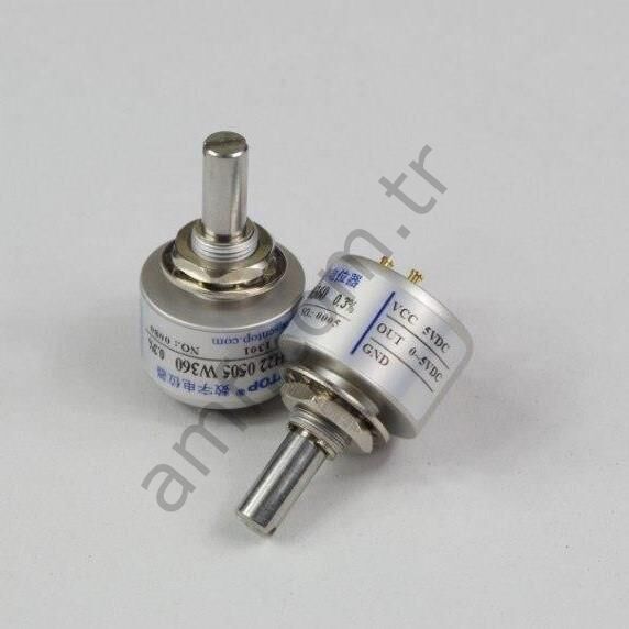 Potentiometer_ WDH22B 0505 W360M-1288A Fire Hero, Potansiyometre 5Volt, 10K, Sonsuz, Uzun Ömürlü