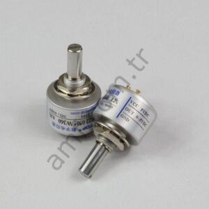 Potentiometer_ WDH22B 0505 W360M-1288A Fire Hero, Potansiyometre 5Volt, 10K, Sonsuz, Uzun Ömürlü