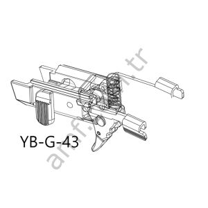 On Point, Trigger Sub Assy_YB-G-43 On Point,Tetik Mekanizması