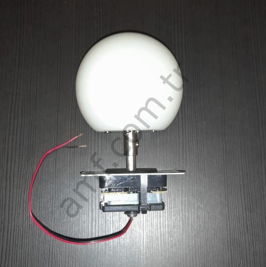 Arcade Big Ball Joystick Beyaz Büyük Topuzlu Joystik, Kol