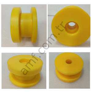 Pin Elevator Roller,Old Ver. 58mm Kazan Makarası, Düşük Kazan Makineleri için, Üste Takılır.