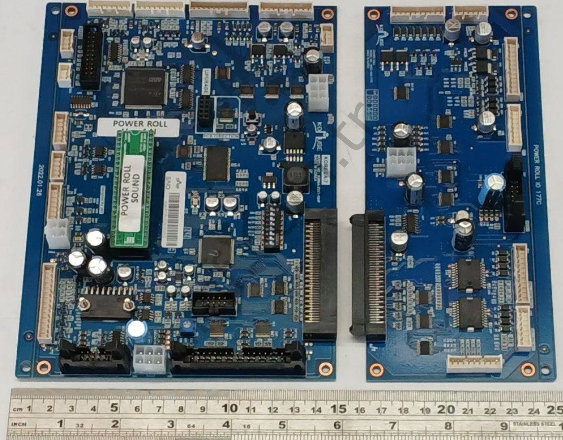 Mainboard & Sound Bd & Io Bd_ACBD0ASM090 Power Roll, Anakart Seti, Ses Çipi ve I/O Kartı İle Birlikte