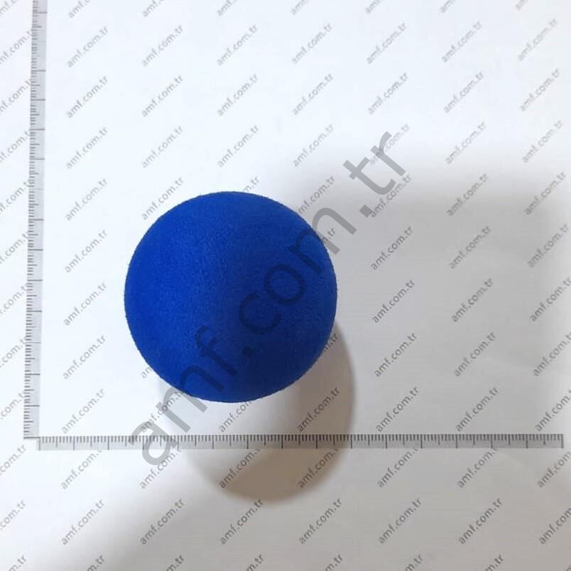 Eva Ball, Blue, 58-60mm Dia Golden Gear, Topu, Mavi, Eva Sünger, Çap 58mm-60mm