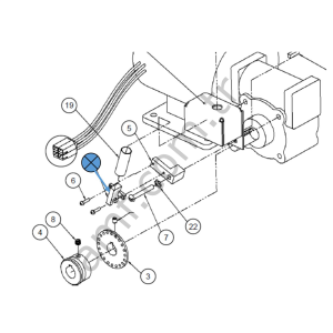 Lane Machine Encoder Sensor(612-294-277)_294115046 Tur Sayan U Sensör, PM-T54, Alternatif:612-294-277