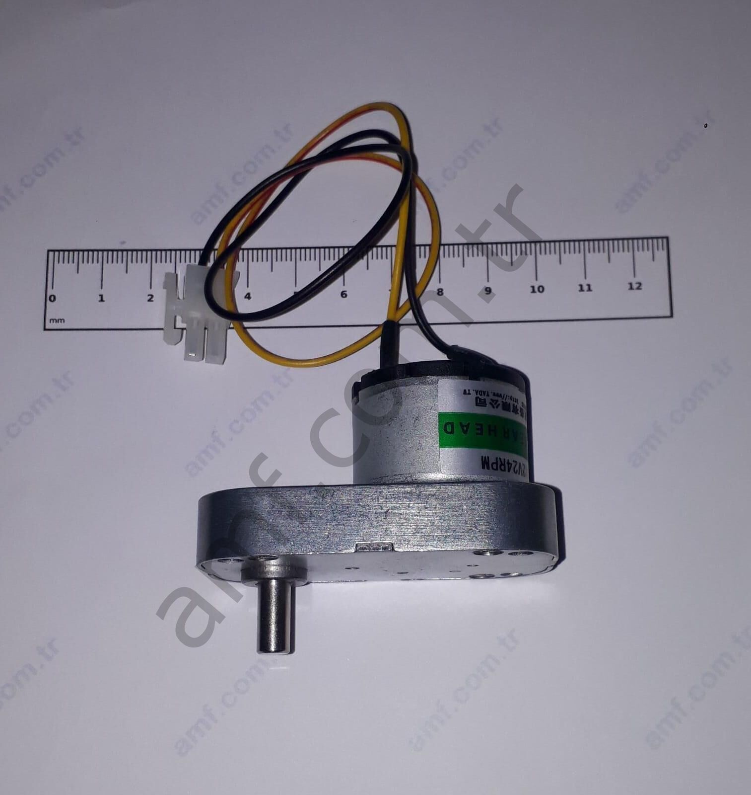 DC Gear&Motor_S132-415-000 23404000098 Ski Racer, Dc Redüktörlü Motor JL-38F520-225_12V 24RPM
24RPM
1