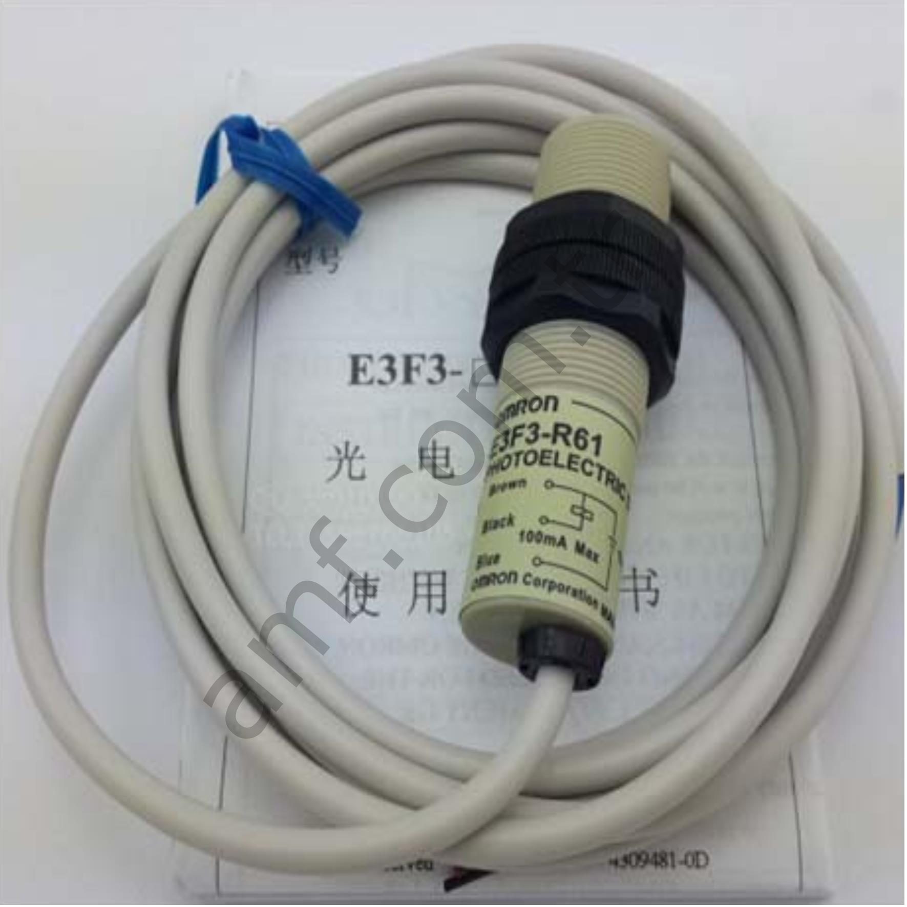 Sensor  NO-5V  E3F3-R61_X102-413-000 21501000001 Kiddie X-Ball, E3F3-R61 Parmak Sensör, NO-5V