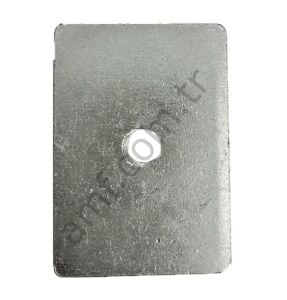 Rubber Support Fixing Bracket_0245 Tampon Kauçuk Destek Sabitleme Braketi, Dikdörtgen Somun