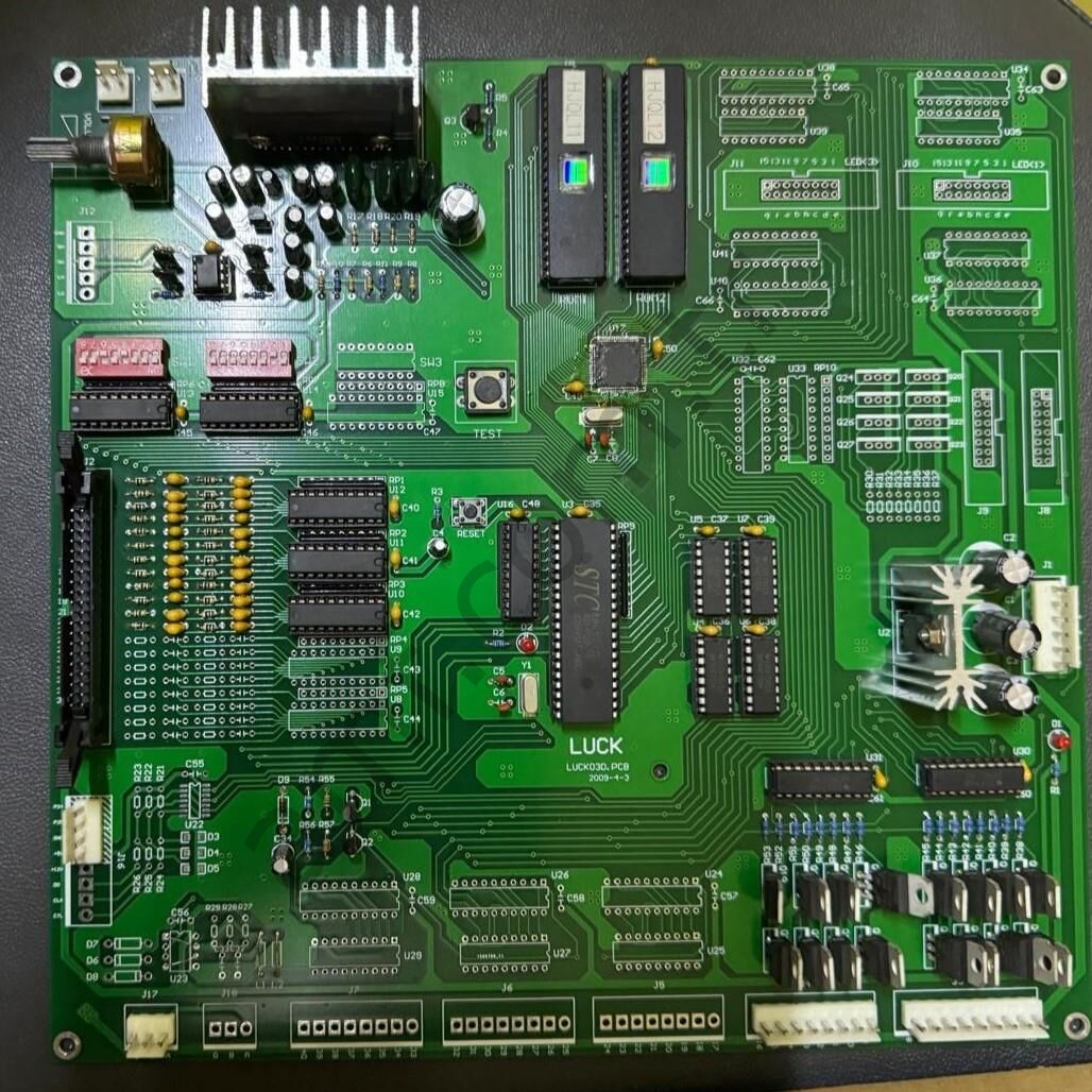 Golden Gear Mainboard_LUCK03D.PCB Golden Gear, Anakart