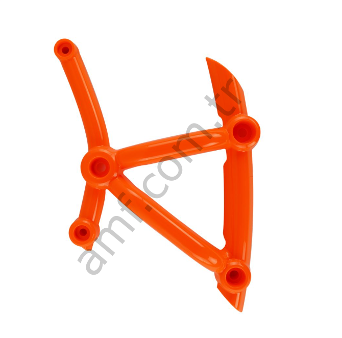 Orange Bike Left Frame SB3_603-00885-01ORG Super Bike 3, Sol Çerçeve Pvc, Turuncu