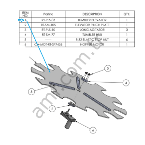Tumbler Elavator_RT-PLS-03 Ring Toss, Halka Çarkı