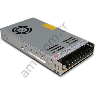 Mean Well Lrs-350-24, 24Volt 14.6 Amper Power Supp Elektrik Güç Kaynağı, Lrs-350-24 24Volt 14.6 Amper