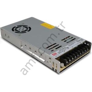 Mean Well Lrs-350-24, 24Volt 14.6 Amper Power Supp Elektrik Güç Kaynağı, Lrs-350-24 24Volt 14.6 Amper