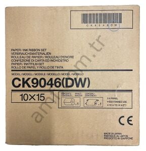 Mitsubishi MICK9046DW Resim Kağıdı ve Ribon Seti Diğer Sarf Malzemeler 10cmx15cm & (4Inchx6Inch) 600 Yaprak