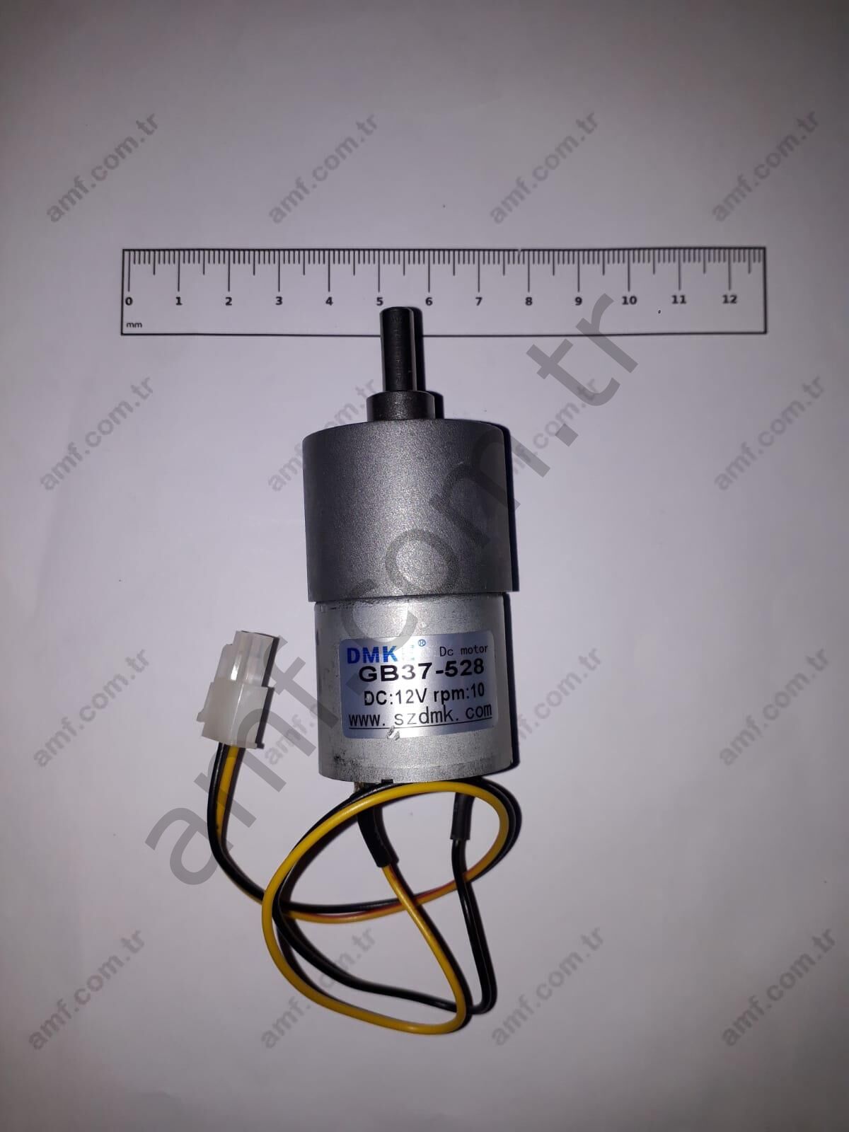 Dc Gear&Motor 12V 10Rpm_U103-405-000/23404000047 Up N Away, Redüktörlü Motor, Dc 12v/10Rpm, Gb37-528