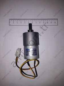 Dc Gear&Motor 12V 10Rpm_U103-405-000/23404000047 Up N Away, Redüktörlü Motor, Dc 12v/10Rpm, Gb37-528