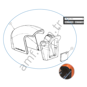 Harmony BL Hood Set, Orange_254001010-03 Harmony Ball Return Kapak Seti, Turuncu