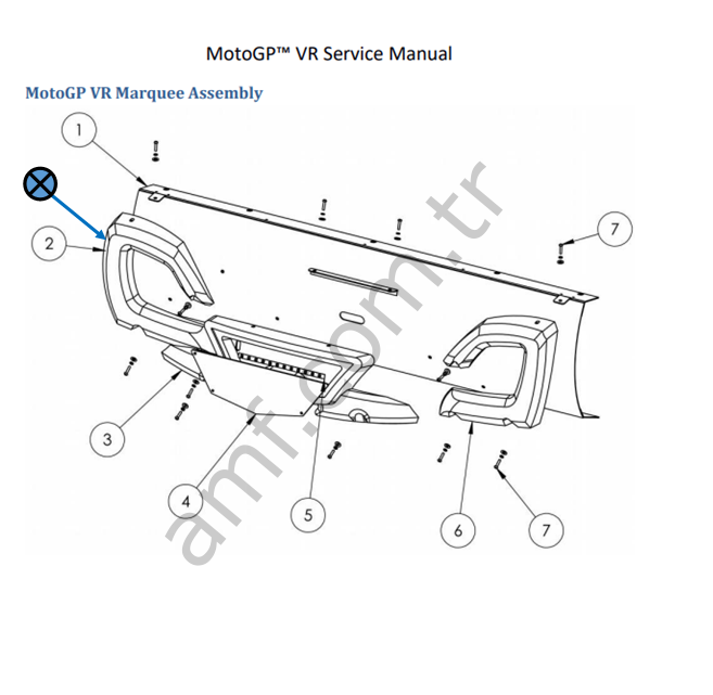 Moto Gp Marquee Vacform – Left_603-00741-01-R Moto Gp,