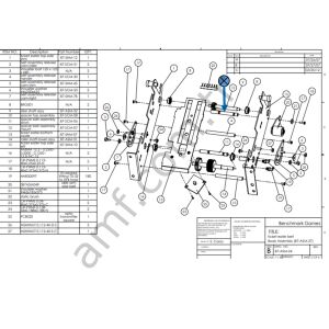 Spacer Belt Assemly Mount_87SCM06 Ticket Station, Aralayıcı
