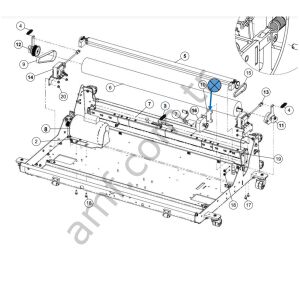 Transfer Motor Shim_294116083 Ez-Touch Transfer Motor Bağlantı Aralayıcı