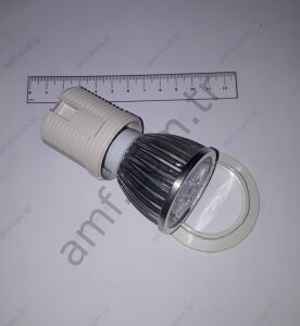 Unis Spotlight 12V/4Watt Led Lambl & Adapter Barrel Of Laughs, 12Volt/4Watt Led Ampul ve Adaptörü