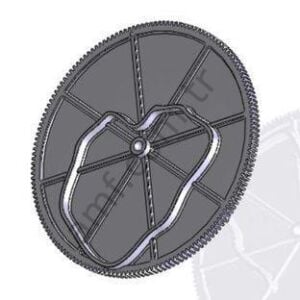 Distributor Index Cam Black_088005114 Distribütör Çarkı, Siyah Yeni Tip. Alternatif Kod:612-088-501