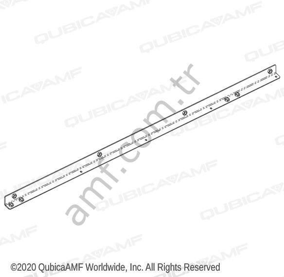 Tray Leg Right, Hande Weldment_254001108 Harmony Ball Return İnox Platformun Montaj Bağlantı Parçası