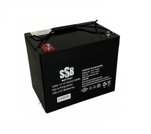 Ssb, 12 Volt 80 AmperJel Akü Deep Cycle Battery Mini Car, Bataryası 12V 80AH