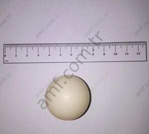 Top Fırlatma Oyun Makinası Topu 35mm, Sert, Beyaz Ball Shooting Game, Ball 35mm Dia, Hard, White