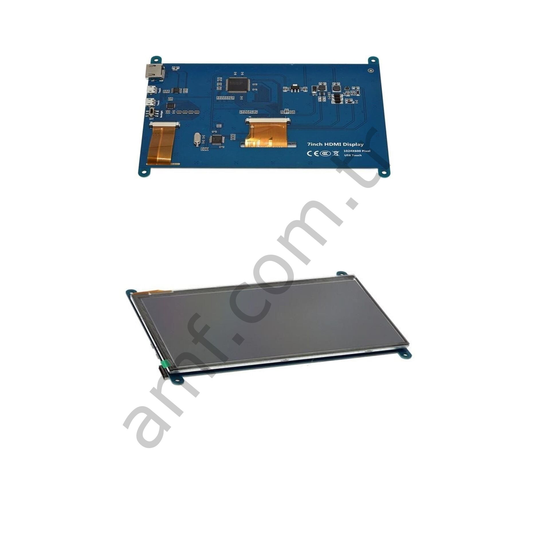 Touch Screen Display 7'' 1024x600 Hdmi_HIP-10-0001 Hungry Hungry Hippos, Ayarlama Dokunmatik Ekranı, Raspberry Pi 7'' 1024*600