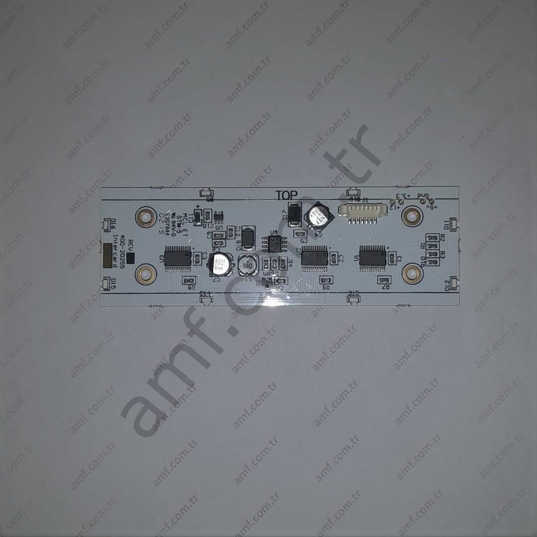 Led Pcb For Pic32 White Rev C_95-20255-21RC Kart Okuyucu, Led Pcb Kartı