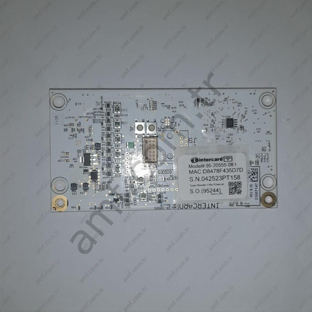 Pcb Assembly, İ-Reader, Wifi, Led 7 IO_95-20555-08 Kart Okuyucu Anakartı, İ-Reader İçin Ledli