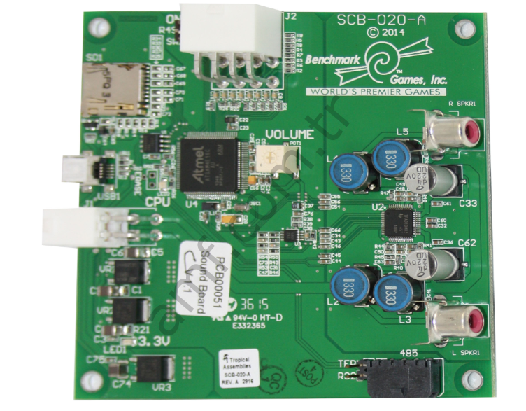 Sound Board_PCB00051 Explosive Danger, Ses Kartı