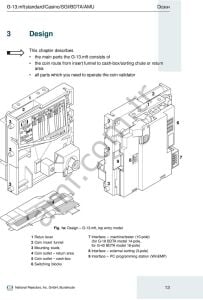 Coin Mech._NRI G-13 MFT 06V01/6 14009311 Para/Jeton Mekanizması, Programlanabilir_NRI G-13 MFT