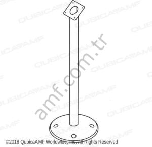 Pedestal Weldment Single_286002402 Scooring,  Klavye Ayağı Tekli