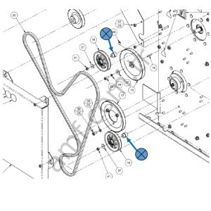 Harmony Standoff Idler Mount_254001315 Harmony Ball Return, Kasnak Aralayıcı
