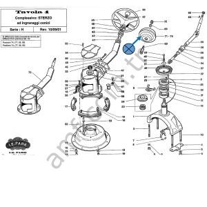 Theet Protect Grey_2A1559PG000 Direksiyon Üstü Kafa Koruma Pedi, Gri