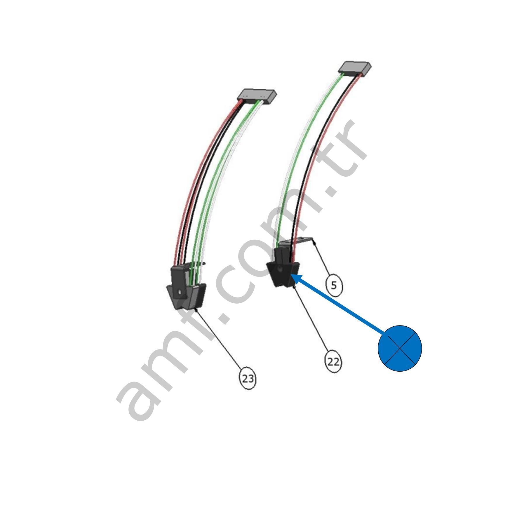 TE Single Sensor_SENS-SINGLE/TE/OPTO Ticket Eater,  TE Tekli Sensör
