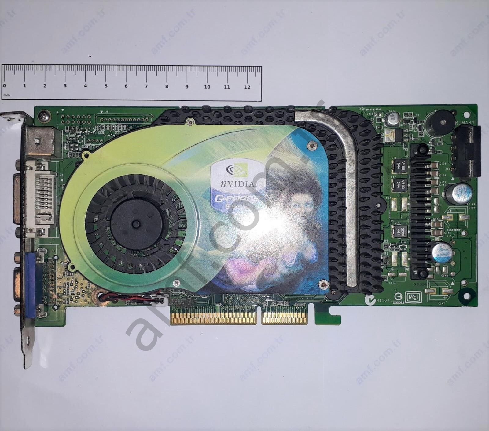 Sega, Video Card_837-14701_Kullanılmış Ghost Squad Delux Lindberg Red, Vga Kartı_Kullanılmış, 7600GS AGP 8X512 MB DDR