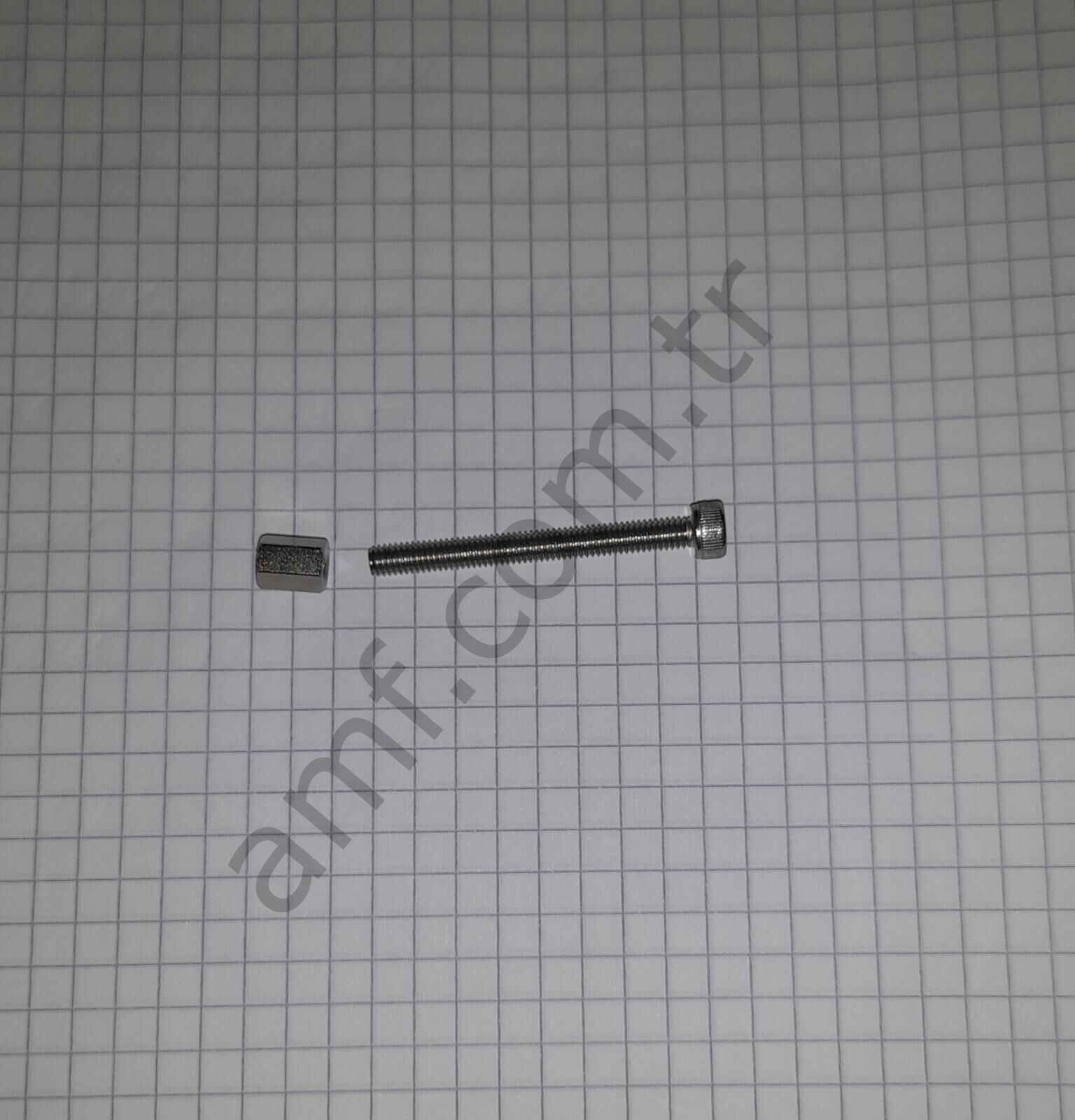 Slide Cover Fixing Bolt & Nut_YB-G-50-1 On Point Tabanca Üst >Sürgü Civatası ve Somunu, M4x40mm