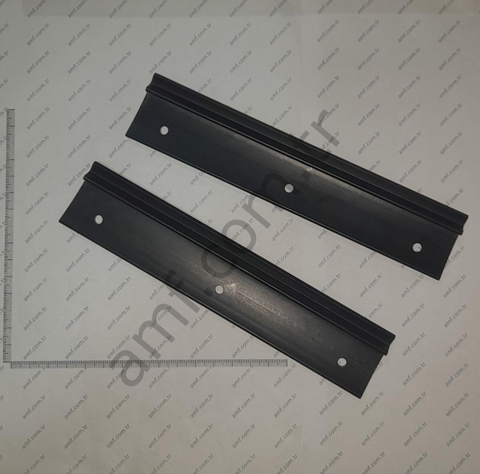 Neck Marble Deflector For Hippos_HIP-07-0741 Hungry Hungry Hippos, Boyun Kızağı 2li Set , Siyah Pvc