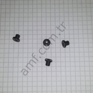 Slide Nut Black_M3 Flanged_YB-G-51 On Point Tabanca Üst Sürgü Kısa Vida İçin Somun M3