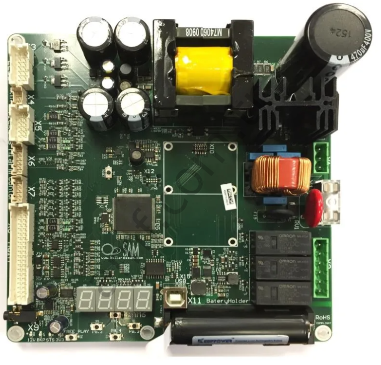 Sam6 Evo Air Hockey Cpu_1011006 Sam Evo Airhockey Anakartı