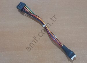 Cable Adapter,Black to White Connector_9500-2220RA Intercard Beyaz Soketli Kablo Seti, Siyah Konnektörü Beyaz Konnektöre Çevirici