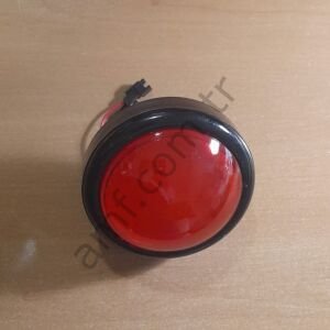 Head Buton Light_2003000472 Ice Cream, Buton Lamba, 100mm, Kırmızı