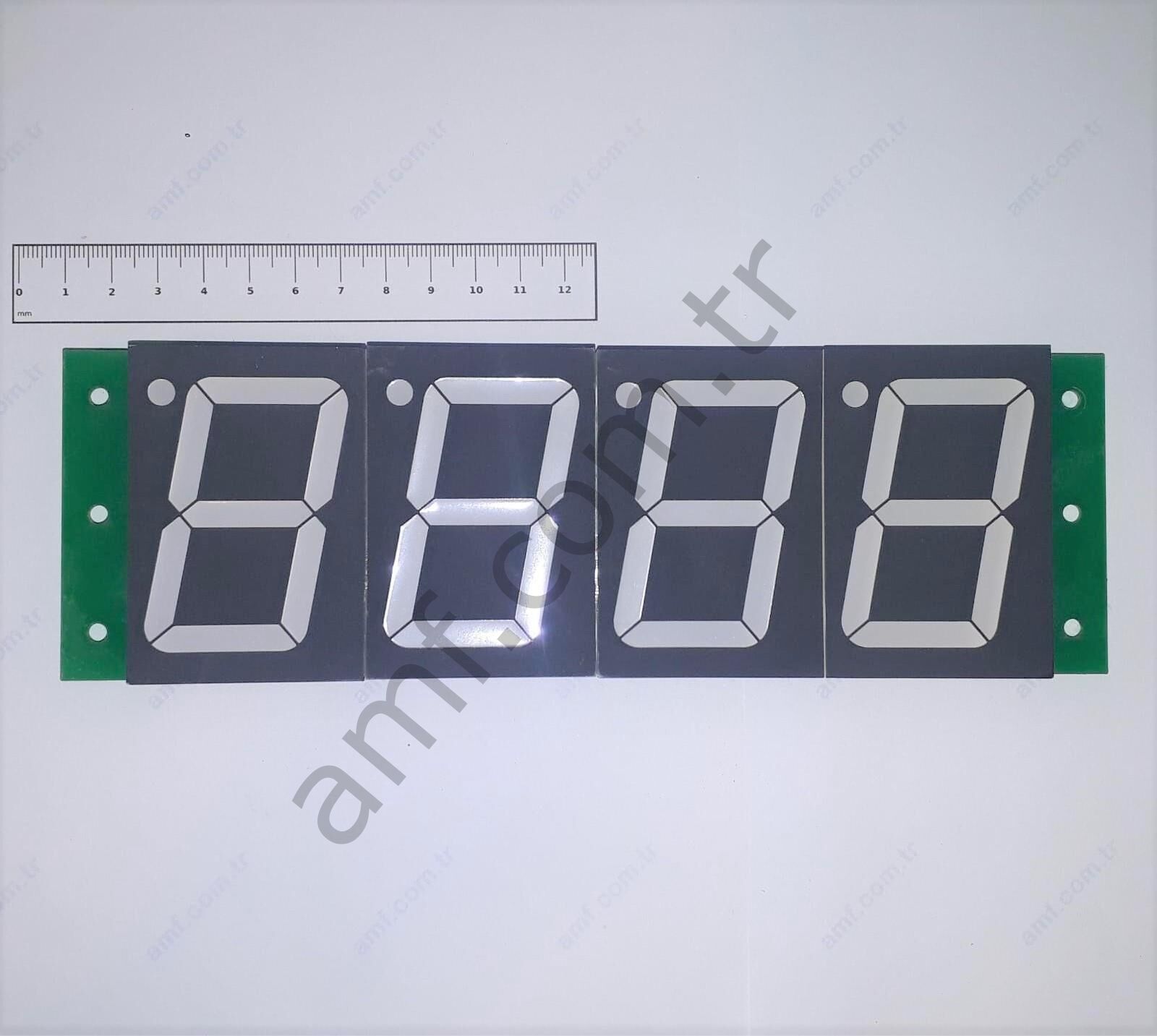 4 Digit Display Pcb_X109-809-000/20741112001 Unis, 4 Digit Display Kartı, PGLY-LED23B4 PCB V1.0